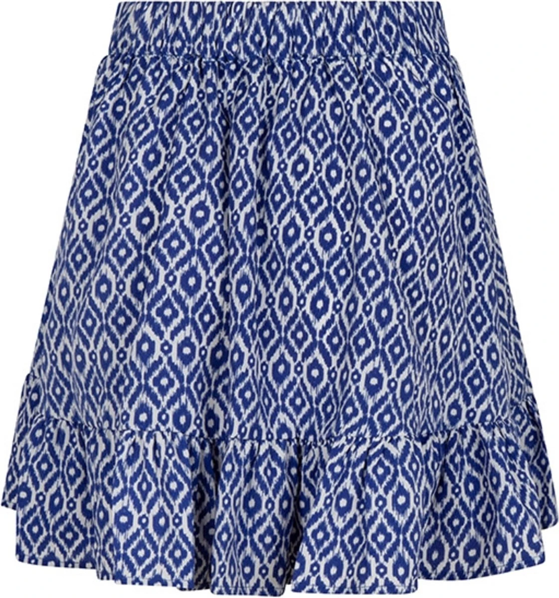 Lofty Manner Rok Isabelle Oa31 436 Blue Ikat Dames Maat - L 3 Lofty Manner Rok Isabelle Oa31 436 Blue Ikat Dames Maat - L