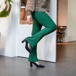 TwoDay Dames Flared Rib Broek - Groen - Maat L -Trendsyol Winkel 1200x1200 94