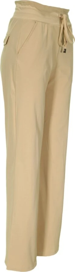 Mi Piace Travel Broek Flared Sand 202089 Maat S -Trendsyol Winkel 334x1200