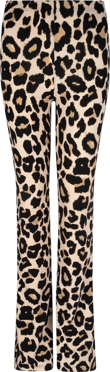 Ambika - Leopard - Soft Flared - Broek - Beige - Maat M 5 Ambika - Leopard - Soft Flared - Broek - Beige - Maat M - Afbeelding 3