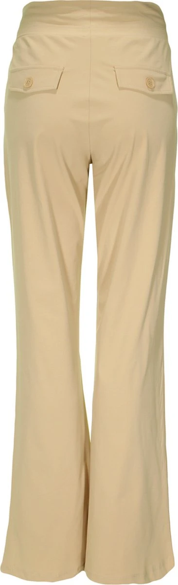 Mi Piace Travel Broek Flared Sand 202089 Maat XL 4 Mi Piace Travel Broek Flared Sand 202089 Maat XL - Afbeelding 2