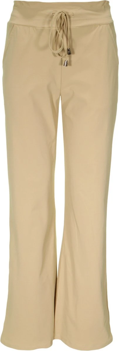 Mi Piace Travel Broek Flared Sand 202089 Maat XL 3 Mi Piace Travel Broek Flared Sand 202089 Maat XL