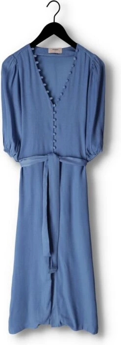 Freebird Wv-wash-satin-vis-23-1 Jurken Dames - Rok - Jurk - Blauw - Maat L -Trendsyol Winkel 422x1200 1