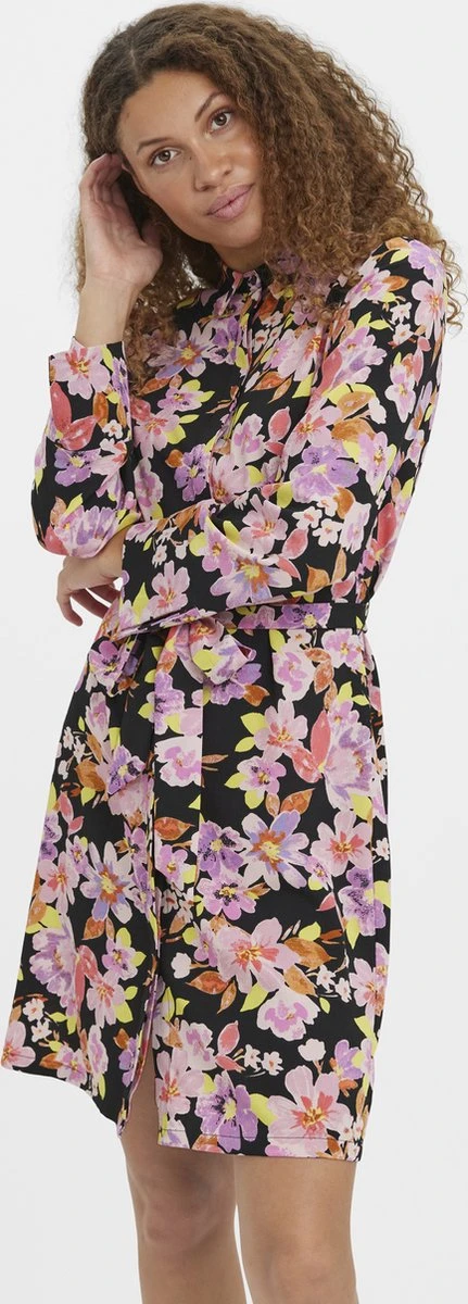 VERO MODA VMLUCIA LS ABK SHIRT DRESS WVN Dames Jurk - Maat XL 4 VERO MODA VMLUCIA LS ABK SHIRT DRESS WVN Dames Jurk - Maat XL - Afbeelding 2