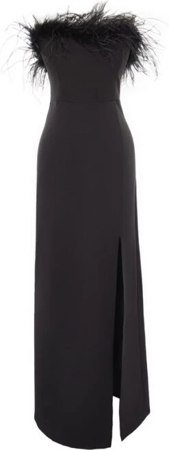 Trendyol Vrouwen Standaard Mouw Strapless Bodycon Avond- & Galajurk -Trendsyol Winkel 452x1200