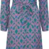 PIECES PCASHLEY LS MIDI SHIRT DRESS D2D Dames - Maat L