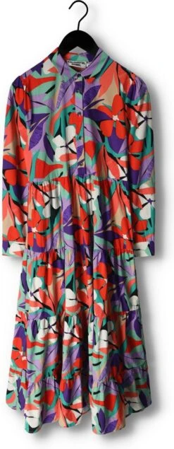 Colourful Rebel Vianne Big Flower Maxi Dress- Maat XL -Trendsyol Winkel 467x1200
