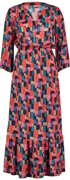 DIDI Dames Dress Querida In Darkblue With Red Artist Print Maat 42 12 DIDI Dames Dress Querida In Darkblue With Red Artist Print Maat 42 -Trendsyol Winkel 473x1200