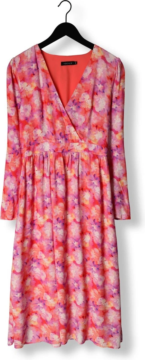 Ydence - Dress Rhode Print - Peach - Maat XS 10 Ydence - Dress Rhode Print - Peach - Maat XS - Afbeelding 8