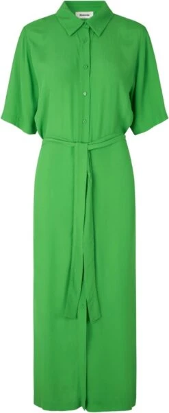Groene Midi-jurk Cash - Modstrom - Maat M