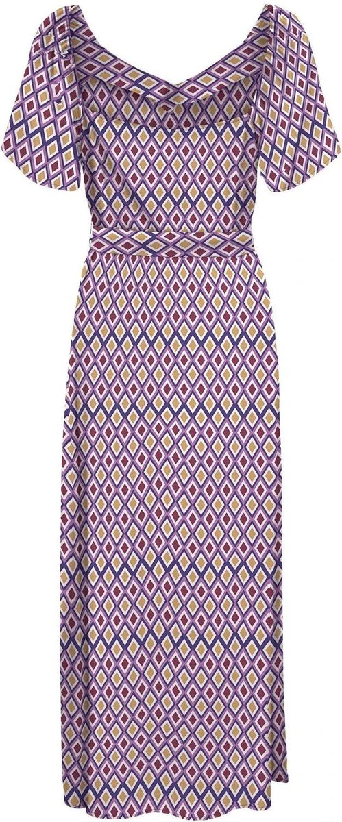 Only Jurk Onlalma Life Vis Bay Long Dress Aop 15284379 Radiant Orchid/392 Canyon Dames Maat - S 3 Only Jurk Onlalma Life Vis Bay Long Dress Aop 15284379 Radiant Orchid/392 Canyon Dames Maat - S - Afbeelding 2