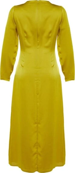 Trendyol Vrouwen Standaard Mouw Ronde Hals Verschuiving Avondjurk 21 Trendyol Vrouwen Standaard Mouw Ronde Hals Verschuiving Avondjurk -Trendsyol Winkel 523x1200