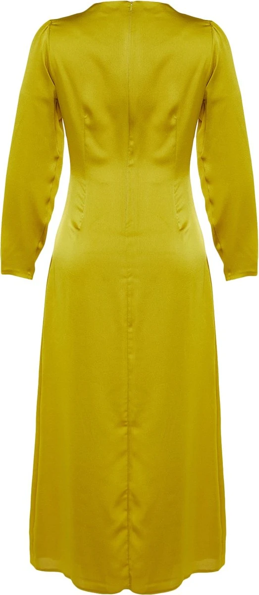 Trendyol Vrouwen Standaard Mouw Ronde Hals Verschuiving Avondjurk 11 Trendyol Vrouwen Standaard Mouw Ronde Hals Verschuiving Avondjurk - Afbeelding 9