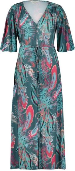 DIDI Dames Long Dress Lani Met Honolulu Print Maat 44 -Trendsyol Winkel 527x1200