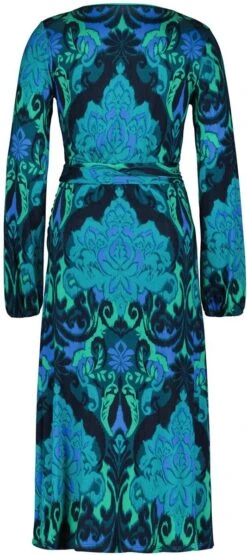 DIDI Dames Wrapp Dress Tiara In Darkblue With Heritage Print Maat 46 -Trendsyol Winkel 534x1200