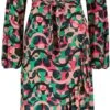 DIDI Dames Jersey Dress Jiva In Pink With Circle Of Life Print Maat 42 -Trendsyol Winkel 553x1200