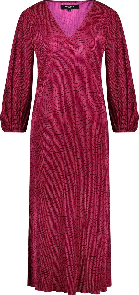 Freebird Gayla Jurken Dames - Kleedje - Rok - Jurk - Roze - Maat M 3 Freebird Gayla Jurken Dames - Kleedje - Rok - Jurk - Roze - Maat M