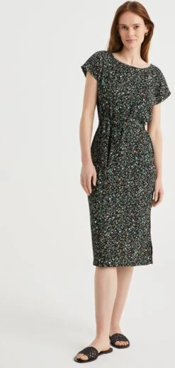 WE Fashion Dames Jurk Met Structuur 9 WE Fashion Dames Jurk Met Structuur -Trendsyol Winkel 570x1200