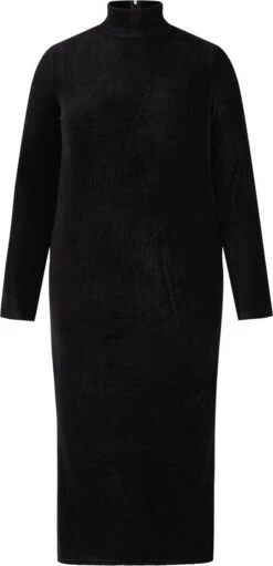 WE Fashion Dames Jurk Van Ribstof