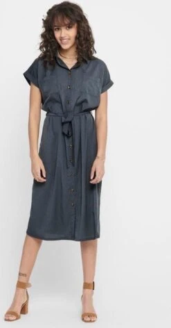 ONLY ONLHANNOVER S/S SHIRT DRESS NOOS WVN Dames - Maat 36 -Trendsyol Winkel 628x1200