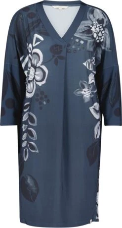 DIDI Dames Loose Dress Sandy Print In Darkblue With Eyecandy XXL Print. Maat 48 8 DIDI Dames Loose Dress Sandy Print In Darkblue With Eyecandy XXL Print. Maat 48 -Trendsyol Winkel 644x1200