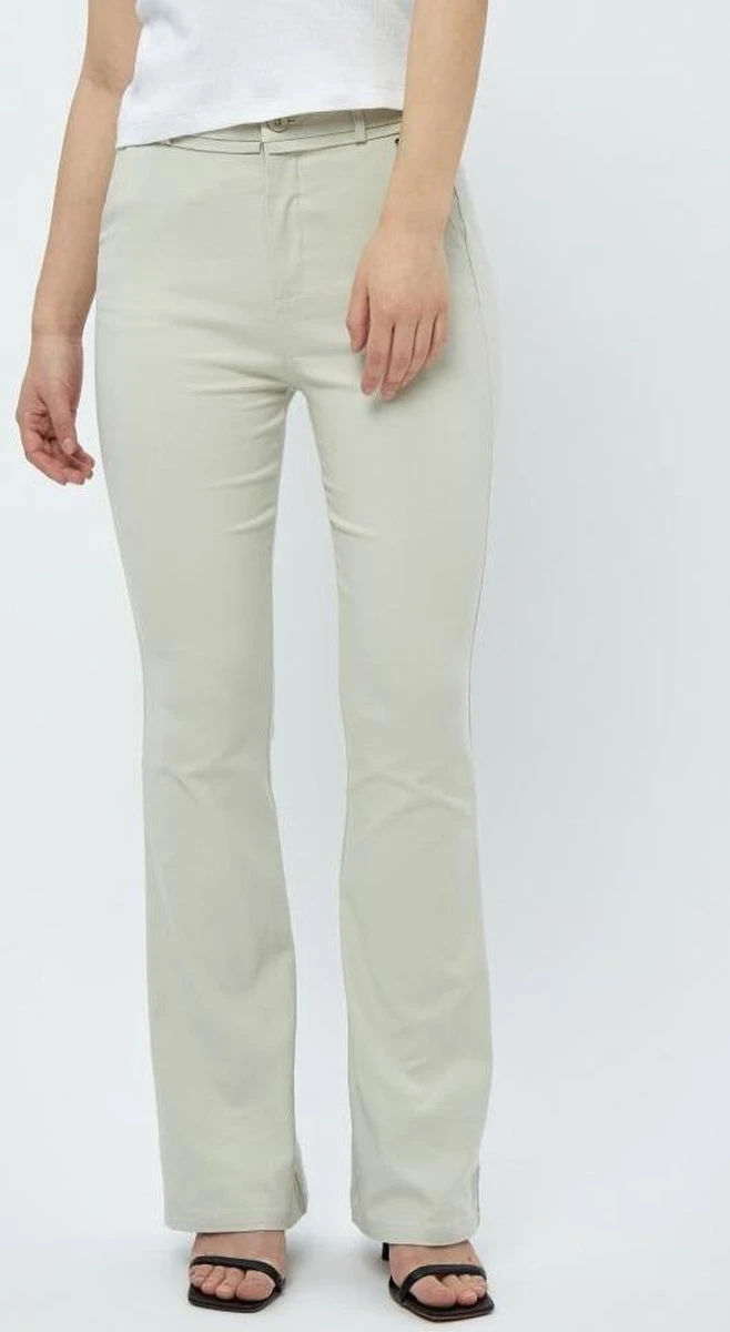 Minus Carma Flared Pants Broeken & Jumpsuits Dames - Jeans - Broekpak - Zand - Maat 38 5 Minus Carma Flared Pants Broeken & Jumpsuits Dames - Jeans - Broekpak - Zand - Maat 38 - Afbeelding 3