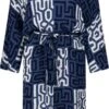 Zoso Jurk Leonie Fabric Printed Dress 231 0008-0015 Navy Blue Dames Maat - L -Trendsyol Winkel 738x1200