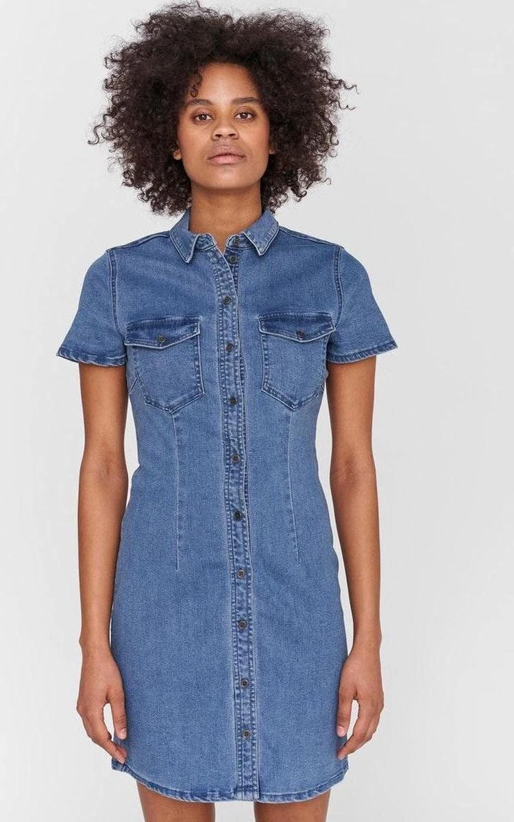 NOISY MAY NMJOY S/S DRESS MB NOOS Dames - Maat S 9 NOISY MAY NMJOY S/S DRESS MB NOOS Dames - Maat S - Afbeelding 7