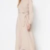 Trendyol Vrouwen Standaard Mouw Ronde Hals A-lijn Jurk -Trendsyol Winkel 753x1200