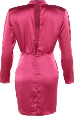 Trendyol Vrouwen Standaard Mouw Staande Kraag Omslag Jurk 18 Trendyol Vrouwen Standaard Mouw Staande Kraag Omslag Jurk -Trendsyol Winkel 768x1200