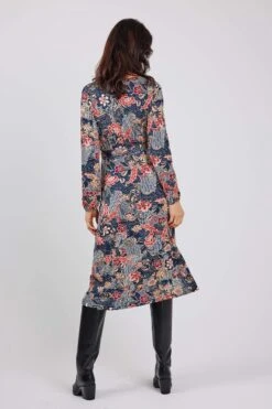 DIDI Dames Wrapp Dress Tiara In Darkblue With Red All Over The World Print Maat 46 10 DIDI Dames Wrapp Dress Tiara In Darkblue With Red All Over The World Print Maat 46 -Trendsyol Winkel 800x1200 102