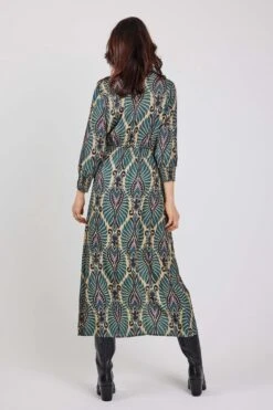 DIDI Dames Dress Glorious In Taos Taupe With Mediteranea Inca Print Maat 44 -Trendsyol Winkel 800x1200 123
