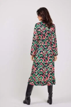 DIDI Dames Jersey Dress Jiva In Pink With Circle Of Life Print Maat 42 -Trendsyol Winkel 800x1200 142