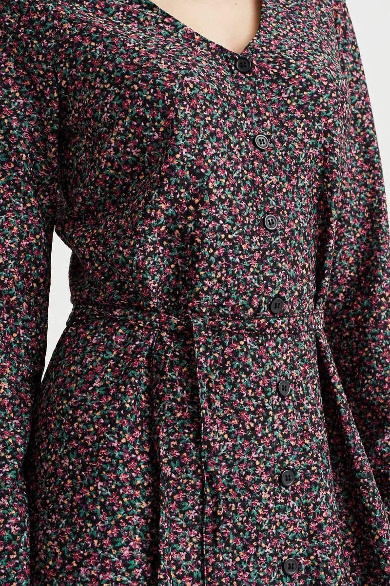 WE Fashion Dames Jurk Met Dessin 7 WE Fashion Dames Jurk Met Dessin - Afbeelding 5