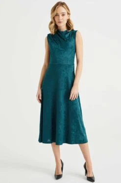 WE Fashion Dames Jurk Met Jacquard Dessin -Trendsyol Winkel 800x1200 174