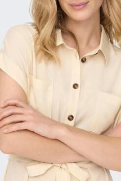 Only Jurk Onlhannover S/s Shirt Dress Noos Wv 15191953 Birch Dames Maat - 40 -Trendsyol Winkel 800x1200 18