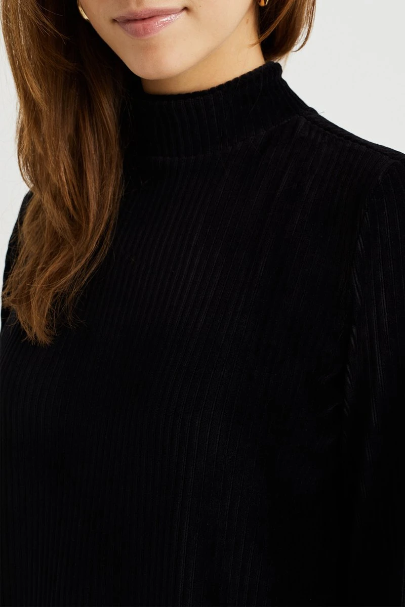 WE Fashion Dames Jurk Van Ribstof 7 WE Fashion Dames Jurk Van Ribstof - Afbeelding 5