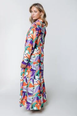 Colourful Rebel Vianne Big Flower Maxi Dress- Maat XL -Trendsyol Winkel 800x1200 193