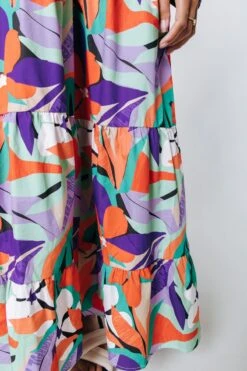 Colourful Rebel Vianne Big Flower Maxi Dress- Maat XL -Trendsyol Winkel 800x1200 194