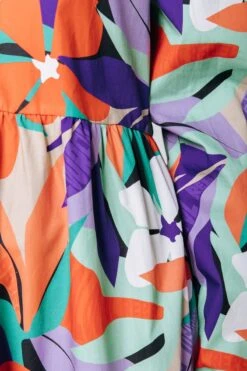 Colourful Rebel Vianne Big Flower Maxi Dress- Maat XL -Trendsyol Winkel 800x1200 197