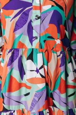 Colourful Rebel Vianne Big Flower Maxi Dress- Maat XL -Trendsyol Winkel 800x1200 198