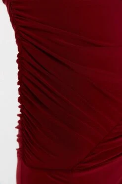 Trendyol Vrouwen Standaard Mouw Vierkante Kraag Verschuiving Avond- & Galajurk -Trendsyol Winkel 800x1200 263