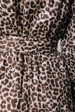 Colourful Rebel Minon Leopard Mini Dress- Maat M 18 Colourful Rebel Minon Leopard Mini Dress- Maat M -Trendsyol Winkel 800x1200 3