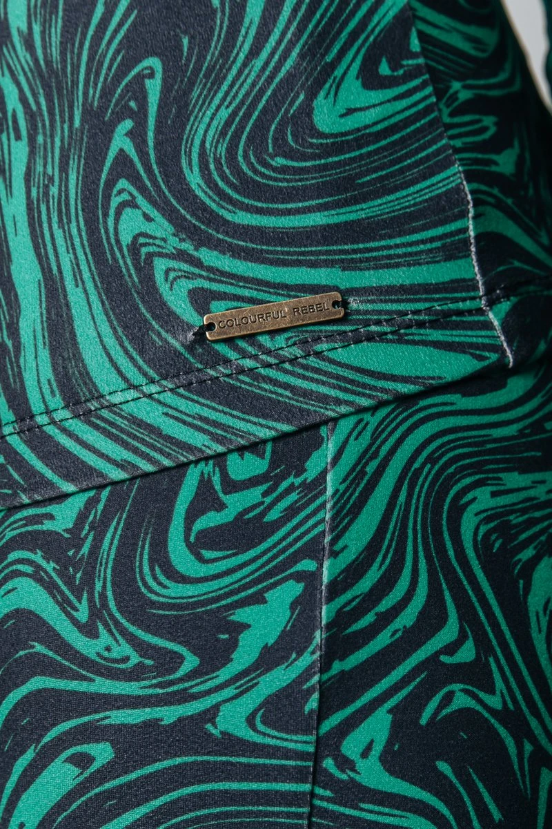 Colourful Rebel Neyo Liquid Paint Peached Turtleneck Top - L 5 Colourful Rebel Neyo Liquid Paint Peached Turtleneck Top - L - Afbeelding 3