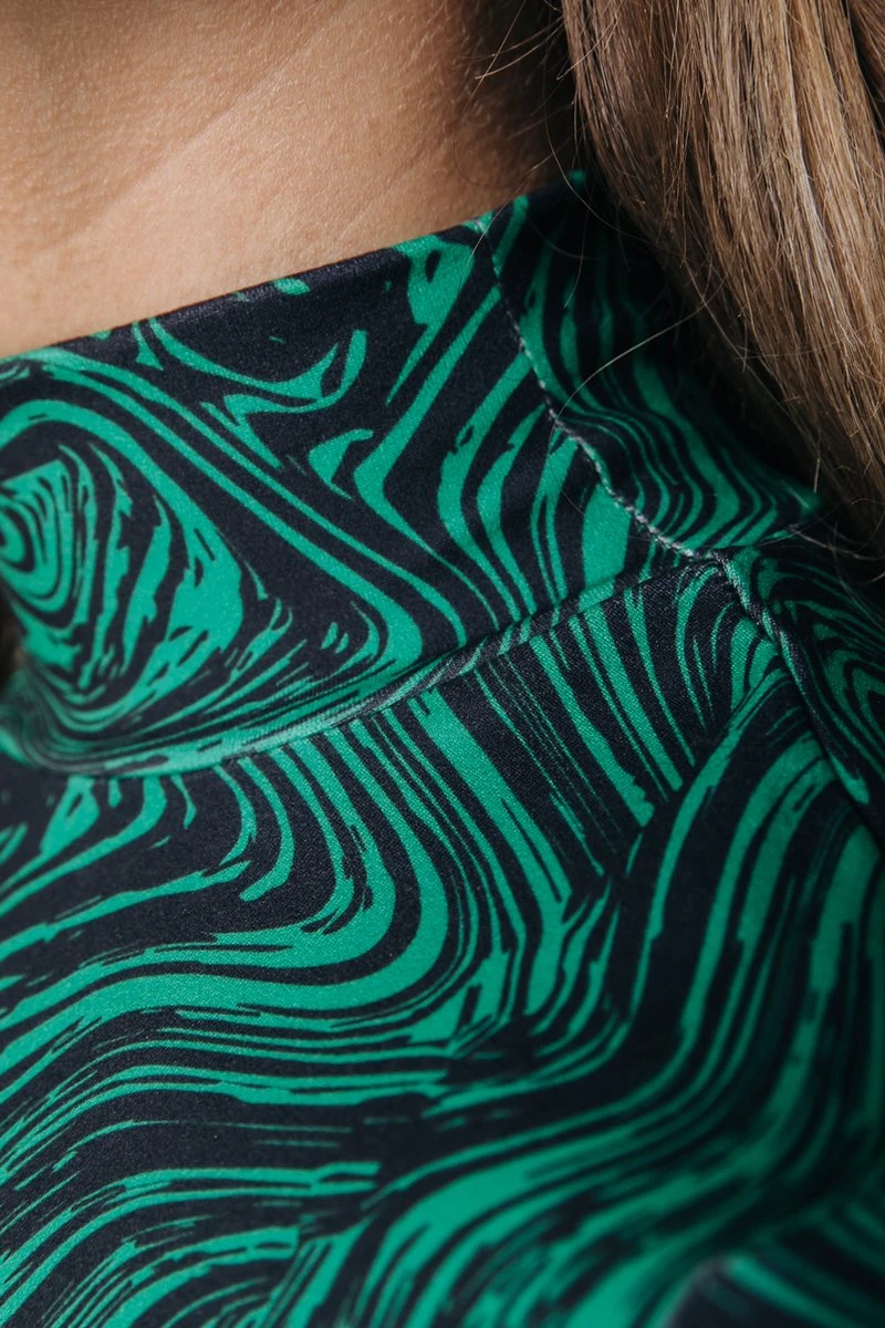 Colourful Rebel Neyo Liquid Paint Peached Turtleneck Top - L 6 Colourful Rebel Neyo Liquid Paint Peached Turtleneck Top - L - Afbeelding 4