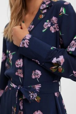 Vero Moda Jurk Vmlydia Ls Calf Shirt Dress Wvn 10278874 Navy Blazer Dames Maat - L -Trendsyol Winkel 800x1200 39