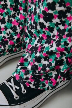 Colourful Rebel Cute Flower Peached Extra Flare Pants - M 16 Colourful Rebel Cute Flower Peached Extra Flare Pants - M -Trendsyol Winkel 800x1200 413