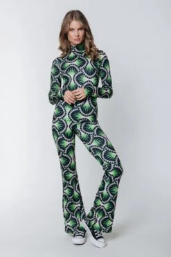 Colourful Rebel Graphic Peached Extra Flare Pants - S 8 Colourful Rebel Graphic Peached Extra Flare Pants - S -Trendsyol Winkel 800x1200 463