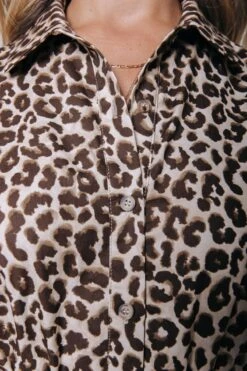 Colourful Rebel Minon Leopard Mini Dress- Maat M 27 Colourful Rebel Minon Leopard Mini Dress- Maat M -Trendsyol Winkel 800x1200 5