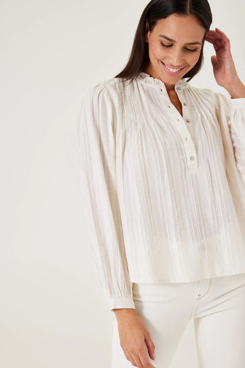 Garcia - C30033 - Ladies Shirt Ls 5 Garcia - C30033 - Ladies Shirt Ls - Afbeelding 3